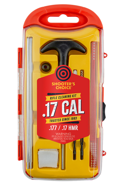 Rifle Cleaning Kit for 17 Caliber - Shooters Choice SHFSRK17