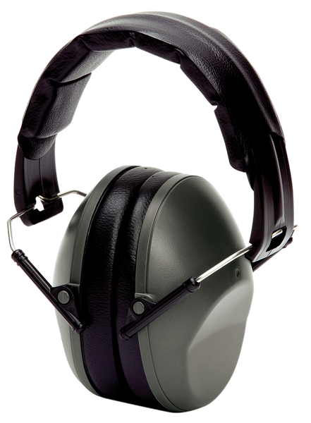 Pyramex VG90 Gray/Black Over-the-Head Ear Muffs, 22 dB Noise Reduction, Adult Size, 1 Pair