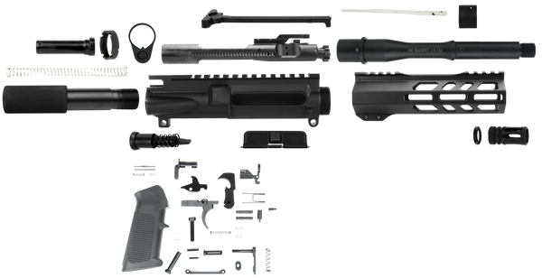 TacFire 300 Blackout AR-Pistol Kit SSPK300LPK7 - Black Steel