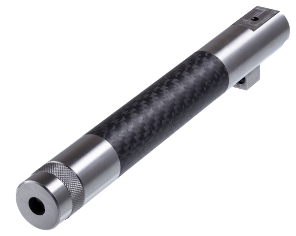Replacement Barrel for Browning Buck Mark 7" - Black Carbon Fiber, Threaded, 22 LR