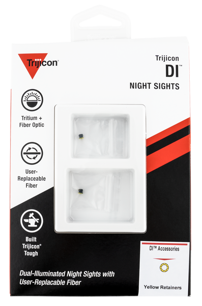 Trijicon DI Night Sight Retainer Replacement Pack - Yellow