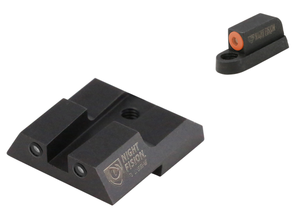 CZ P-07/P-09 Night Fision Tritium Night Sights - Green/Orange Front, Green/Black Rear