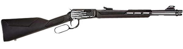 Rossi Rio Bravo Lever Action .22 WMR Rifle with US Flag Engraving