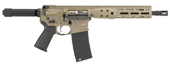 LWRC ICDI 5.56 NATO 10.5" FDE Cerakote Rifle with Magpul Grip and Optics Ready
