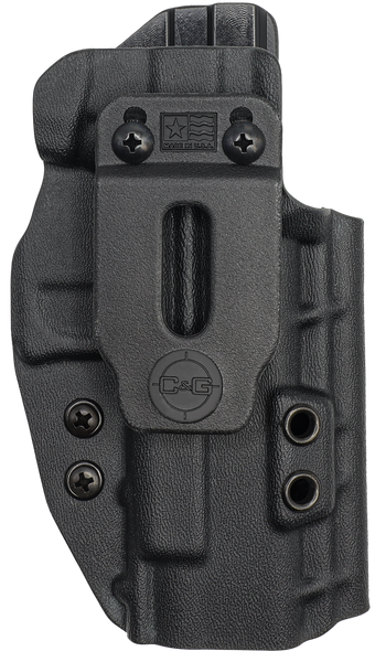 C&G Holsters Covert IWB Black Kydex Belt Clip for Glock MOS/48 Right Hand 0056100