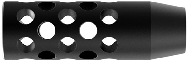 Matte Black Audere HMB Muzzle Brake 30 Cal 5/8"-24