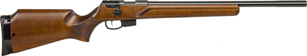 Anschutz 1761 HB MPR 22LR Rifle with 21.4" Blued Barrel and Hardwood Stock