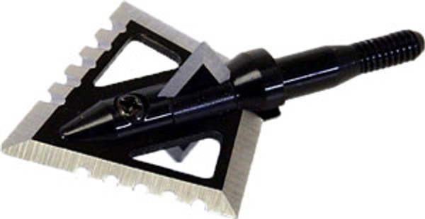 Magnus Black Hornet 4-Blade Serrated Broadheads 100gr 1 1/4" 3-Pack