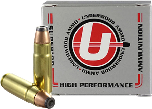 Underwood .458 Hammer 302gr JHP, 20 Rounds per Box, 10 Boxes per Case
