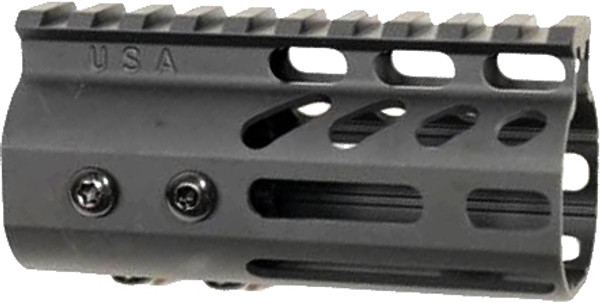 4" M-LOK Black Guntec Ultra-Light Handguard