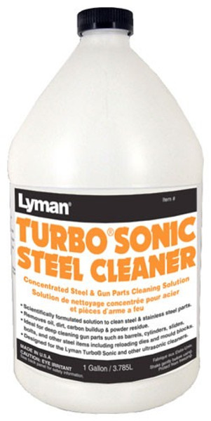 Turbo Sonic Gun Parts Cleaning Concentrate - 1 Gallon Lyman