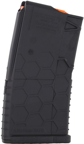 PolyHex Black ShortyHexMag 20RD Magazine for AR-15 5.56x45