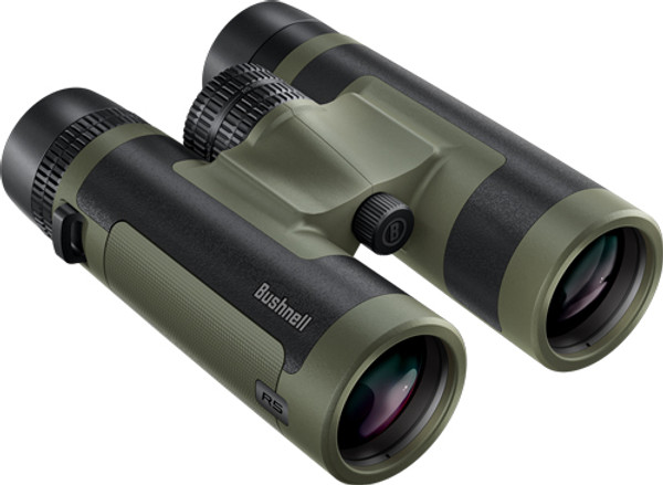 Bushnell R5 10x42 Roof Prism Binoculars - Black/Green