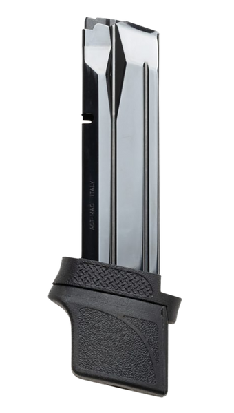 Xtech Tactical 22rd 9mm Magazine for FPC & M&P9 Compact - Black Stainless Steel