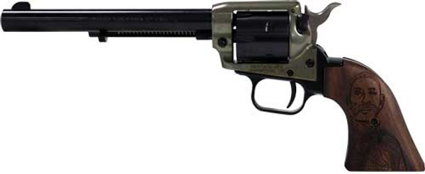 WILD WEST BASS REEVES HERITAGE 22LR 6.50" FS BLUED