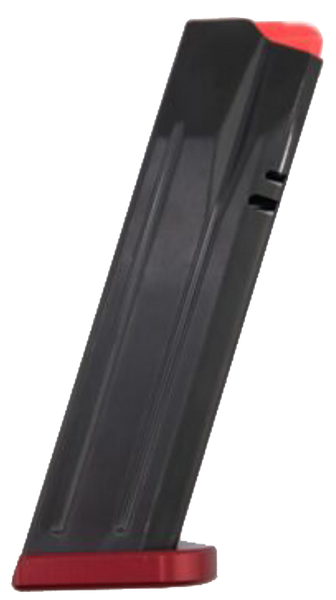 CZ-USA 11452 DWX 9mm 19-Round Magazine for CZ P-10F/P-09 - Black/Red Polymer