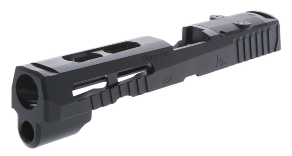 Rival Arms Optic Ready Slide for Sig P320 Full Size - RMR Cut, QPQ Black, 416R Stainless Steel