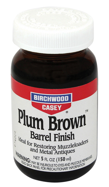 Birchwood Casey Plum Brown Barrel Finish 5 oz. Bottle
