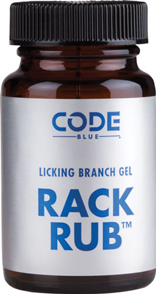 Code Blue Rack Rub Licking Branch Gel 2oz Deer Lure