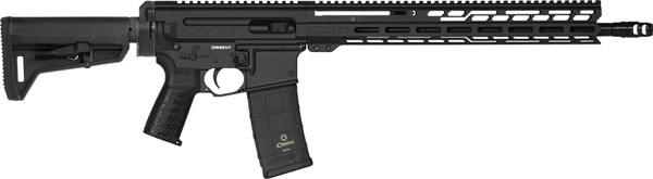 CMMG Dissent MK4 9mm Rifle with RDB/9ARC SL-K Adjustable Stock - Black, 16"