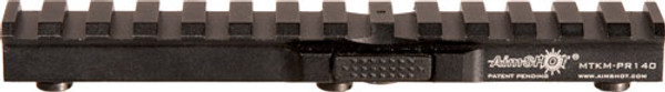 Quick Release Keymod Picatinny Rail Adapter 140mm - Aimshot