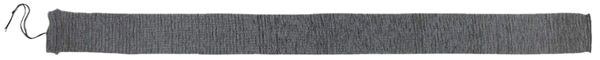 Allen 131 52" Knit Gun Sock for Shotgun/Rifle with Scope - Heather Gray, ID Label, Cinch Closure, Silicone Treated