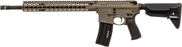 16" FDE KeyMod AR-15 with 30-Round Magazine - BCM RECCE-16 KMR-A 5.56MM
