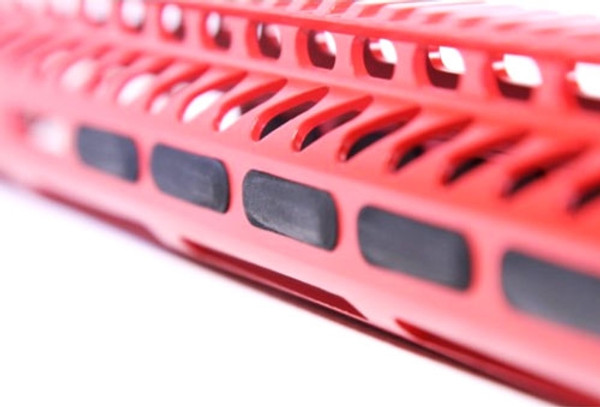 10-Pack M-LOK Black Guntec Rubber Insert Covers
