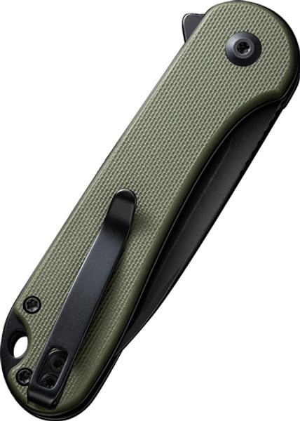 OD Green G10/Black Clam Pack CIVIVI Knife Elementum II 2.96