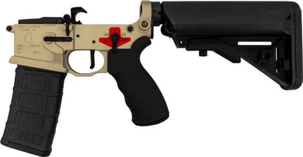 Franklin Armory Libertas: Binary Equipped Lower for Desert Use