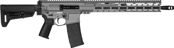 CMMG Dissent MK4 300 AAC Rifle with 16" Barrel and 30-Round Magazine in Tungsten Finish