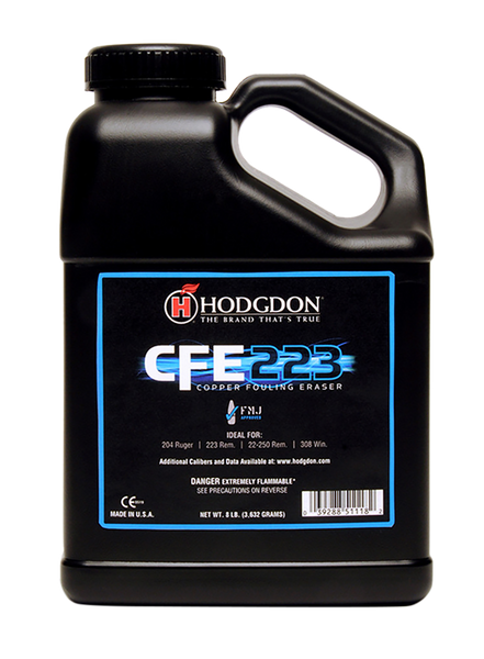 Hodgdon CFE223 Smokeless Rifle Powder - 8 lbs Spherical 2238