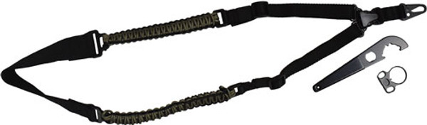 Tactical Paracord Sling with Adapter & Wrench Single PTTOC