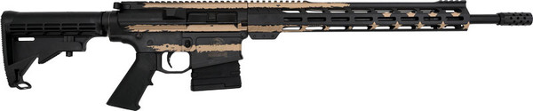 NITRIDE BBL DESERT FLAG 10-RD AR10 RIFLE .308 WIN 18"