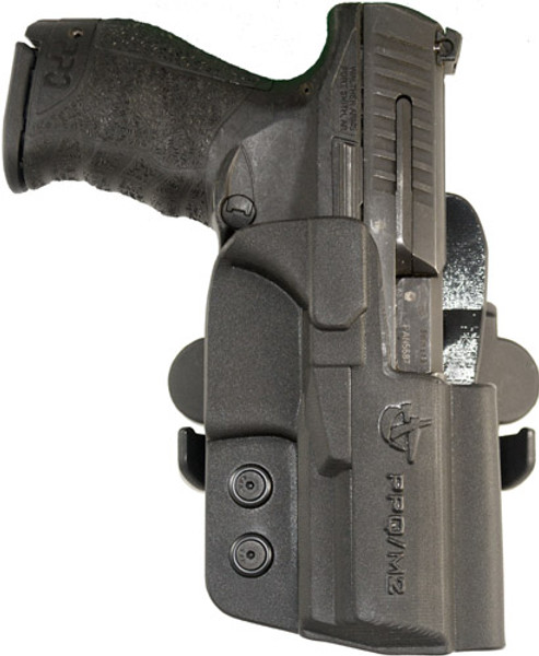 Comp-Tac International RH OWB Holster for Walther PPQ M2 4" Belt/Paddle