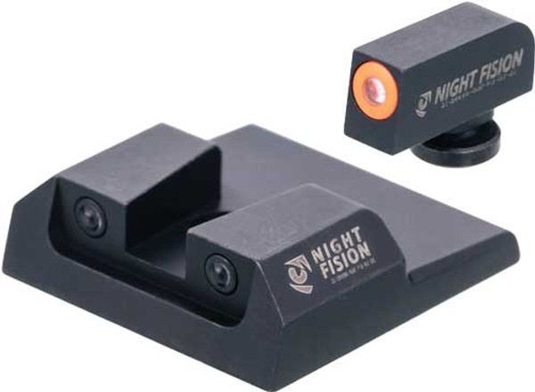 Tritium Orange Night Sights for Taurus G2C - Ring Square Notch