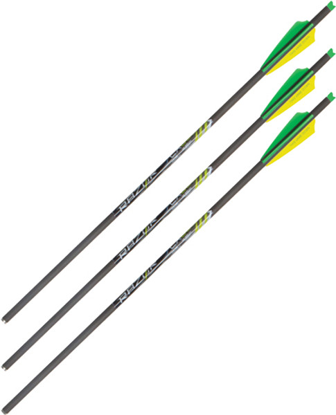 "Allen Crossbow Arrow 22" CX600 with Vanes Moon Nock - 3 Pack"