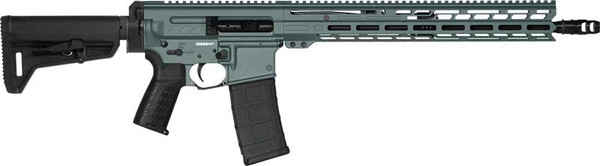 CMMG Dissent MK4 300 AAC Rifle with 16" Barrel and 30-Round Magazine, SL-K Adjustable Stock in Green
