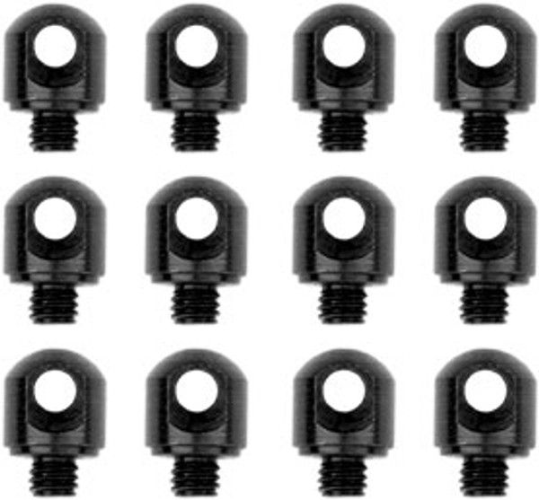 12-Pack Black Grovtec 1/8" Machine Screws