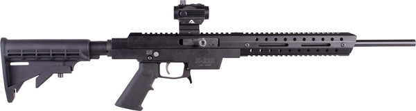 16" Black Excel X22R Rifle with Red Dot Sight, 22LR, 10-Round Capacity