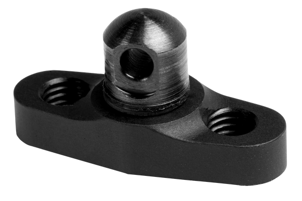 GrovTec US GTSW111 KeyMod Flanged Stud Mount - Black Anodized Aluminum