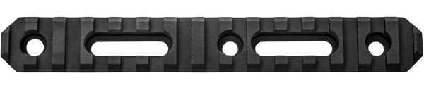 GrovTec US Inc GTSW191 6" 15-Slot AR Stock, Black Anodized