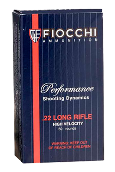 Fiocchi Field Dynamics 22LR 38gr Copper Plated HP - 50/Box, 100/Case