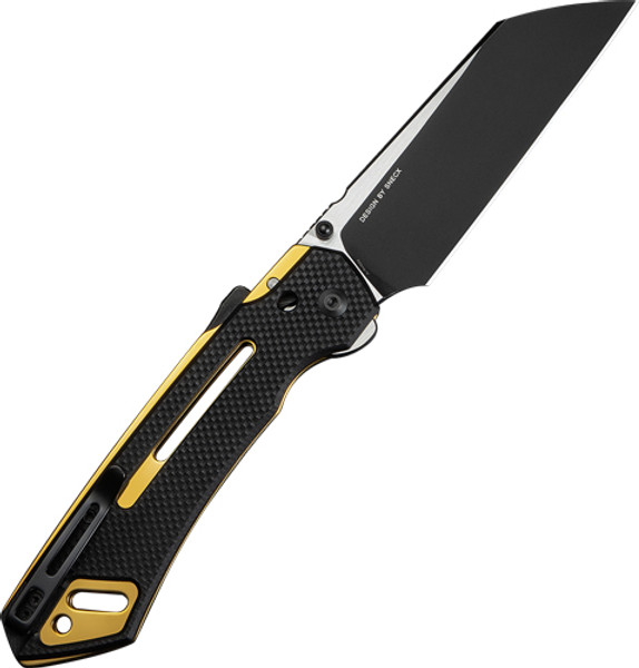 CIVIVI Buster FG 4.2" Black G10 Satin Flat Knife