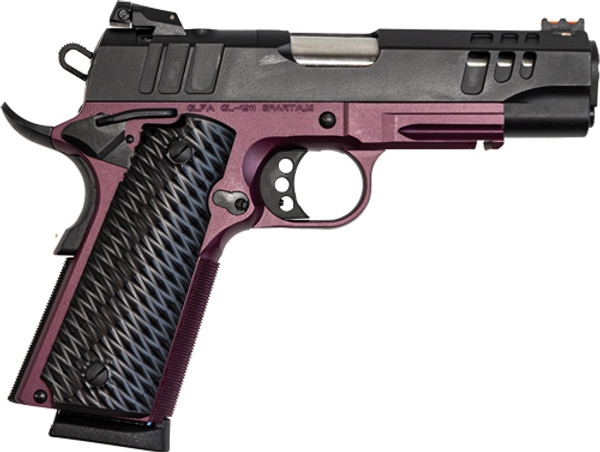 BLACK SLIDE BLACK CHERRY FRAME GLFA 1911 PISTOL 45ACP 4.25"