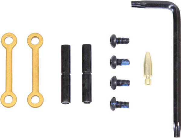 Guntec AR15 Anodized Gold Anti-Rotation Pin Set