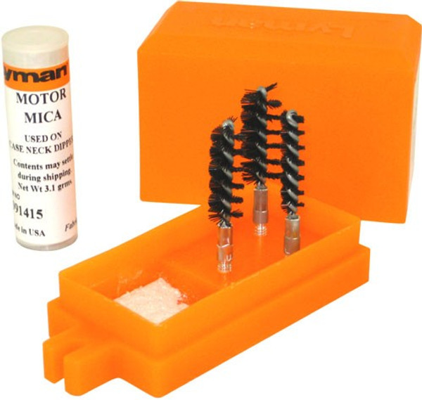 LYMAN CASE NECK DIPPER KIT: Precision Reloading Tool for Consistent Neck Tension