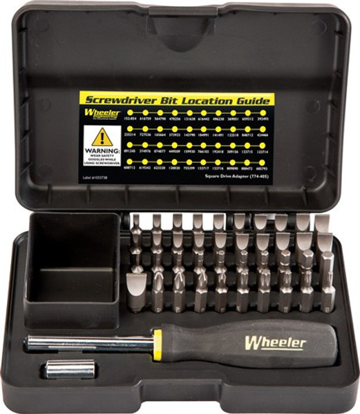 43-Piece Wheeler Gunsmithing Screwdriver Kit