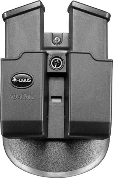 GLOCK 45/10MM Double Mag Pouch with Roto Paddle by Fobus