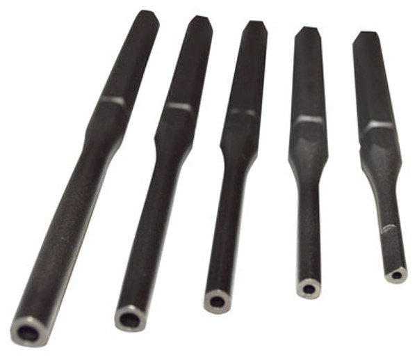 SteelGrace USA Roll Pin Punch Holder Set - 5 Pieces